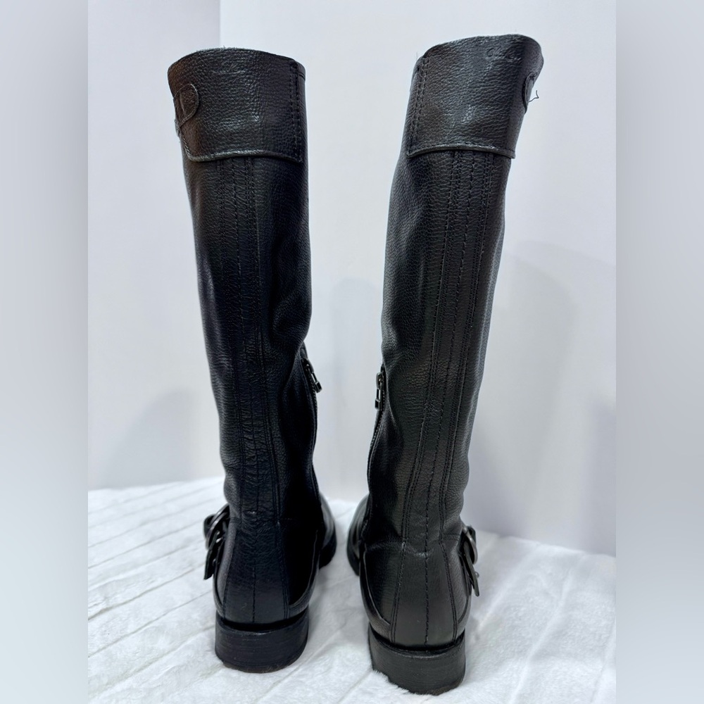 Born Nahuku Black Leather Mid-Calf Boots | Size 8.5 - Picture 6 of 12